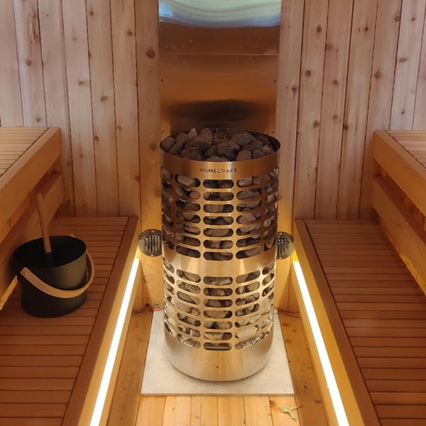 Homecraft Apex 10 kW electric sauna heater, 240V single phase