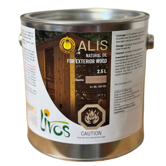 Livos Alis sauna oil, sesame