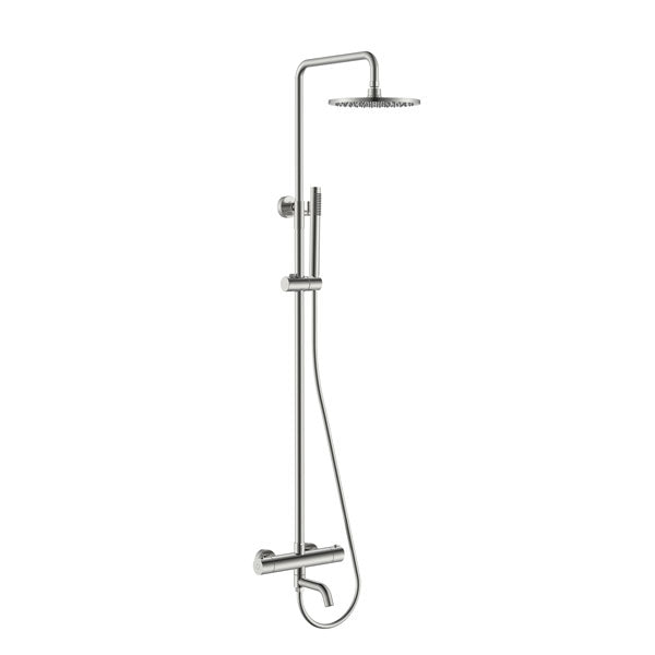 Premium outdoor shower hardware set