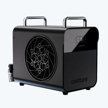 Coldture water chiller pro with fittings for cold plunge