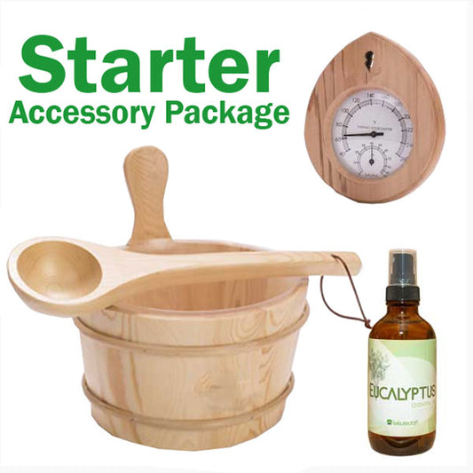Starter sauna accessory package