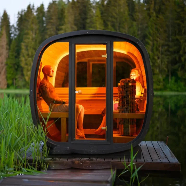 Auris 2 Outdoor Barrel Sauna