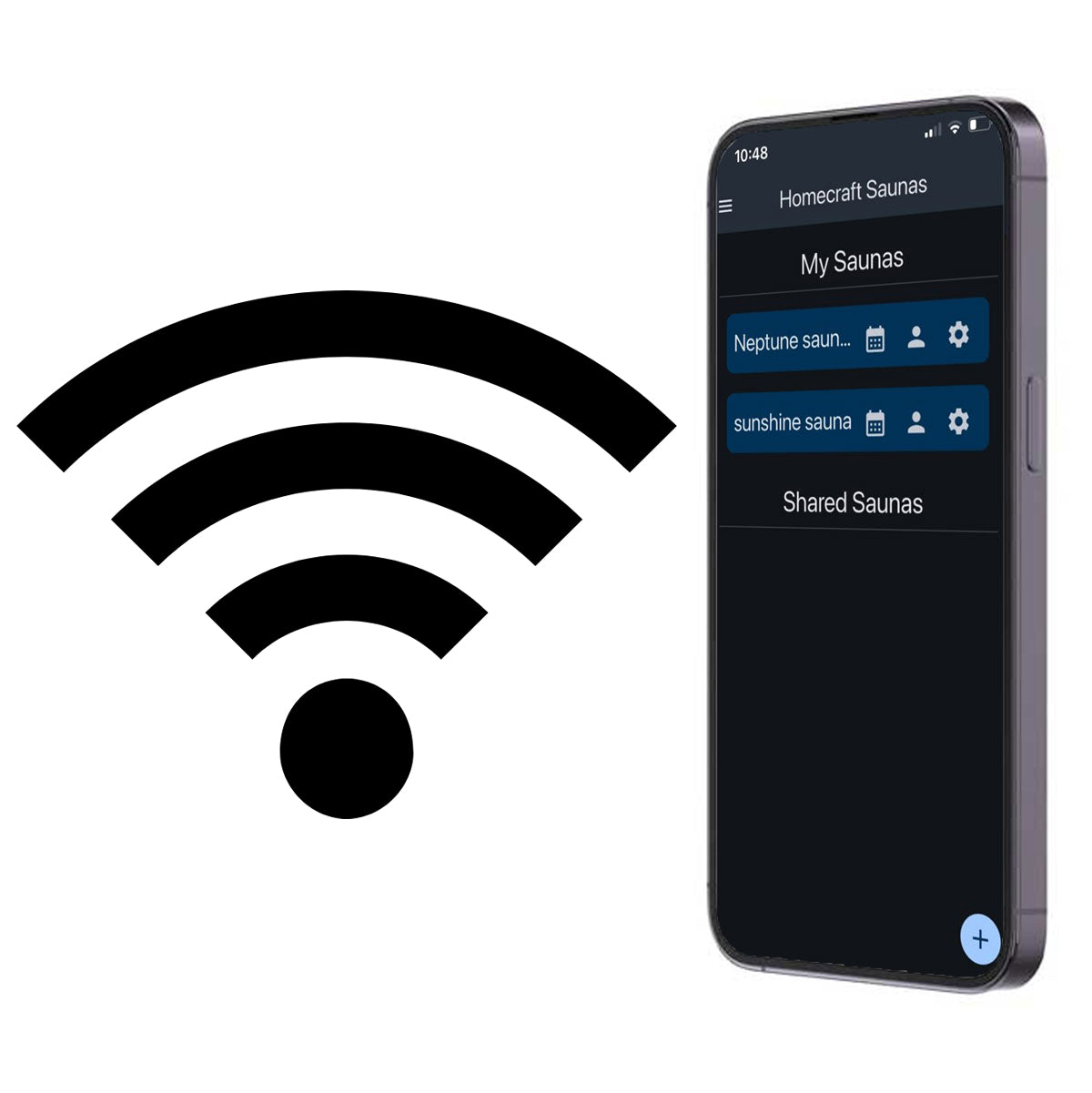 Homecraft WiFi touchpad sauna control
