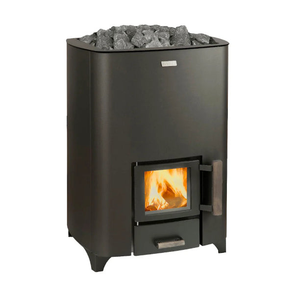 Narvi NC 16 black wood burning sauna heater
