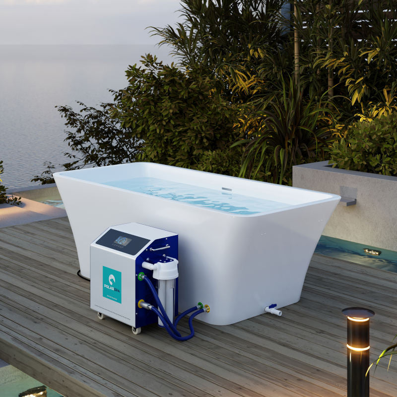 PolarSpa chiller unit — hot and cold