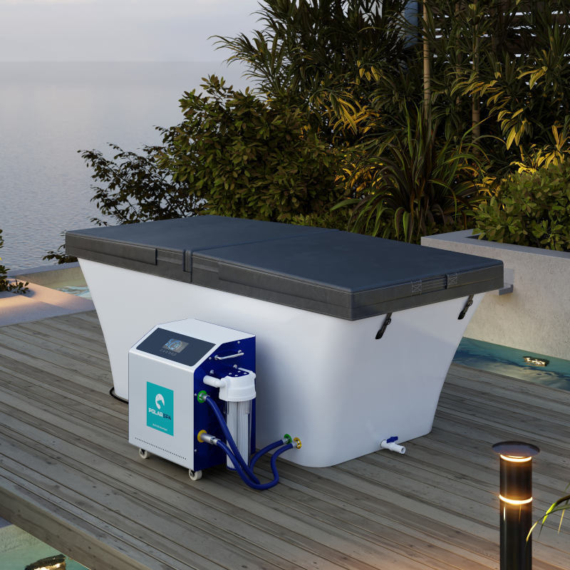 PolarSpa Cold Plunge & Hot Tub — full kit with acrylic tub and chiller