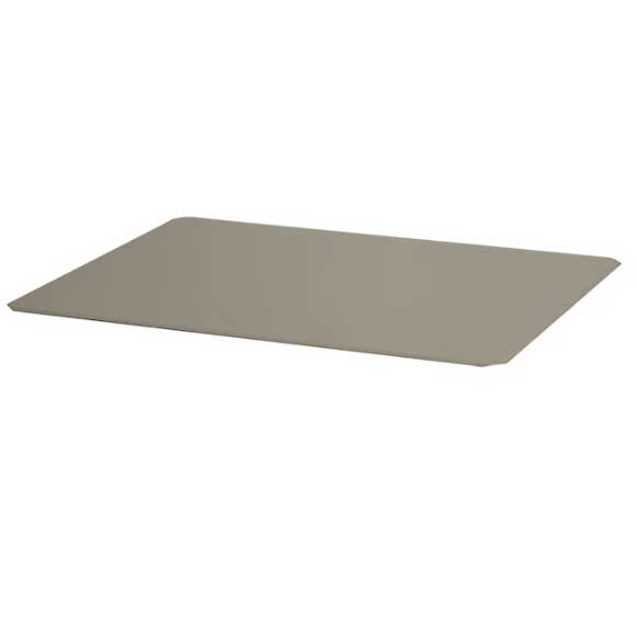 Flat stainless steel sauna floor plate