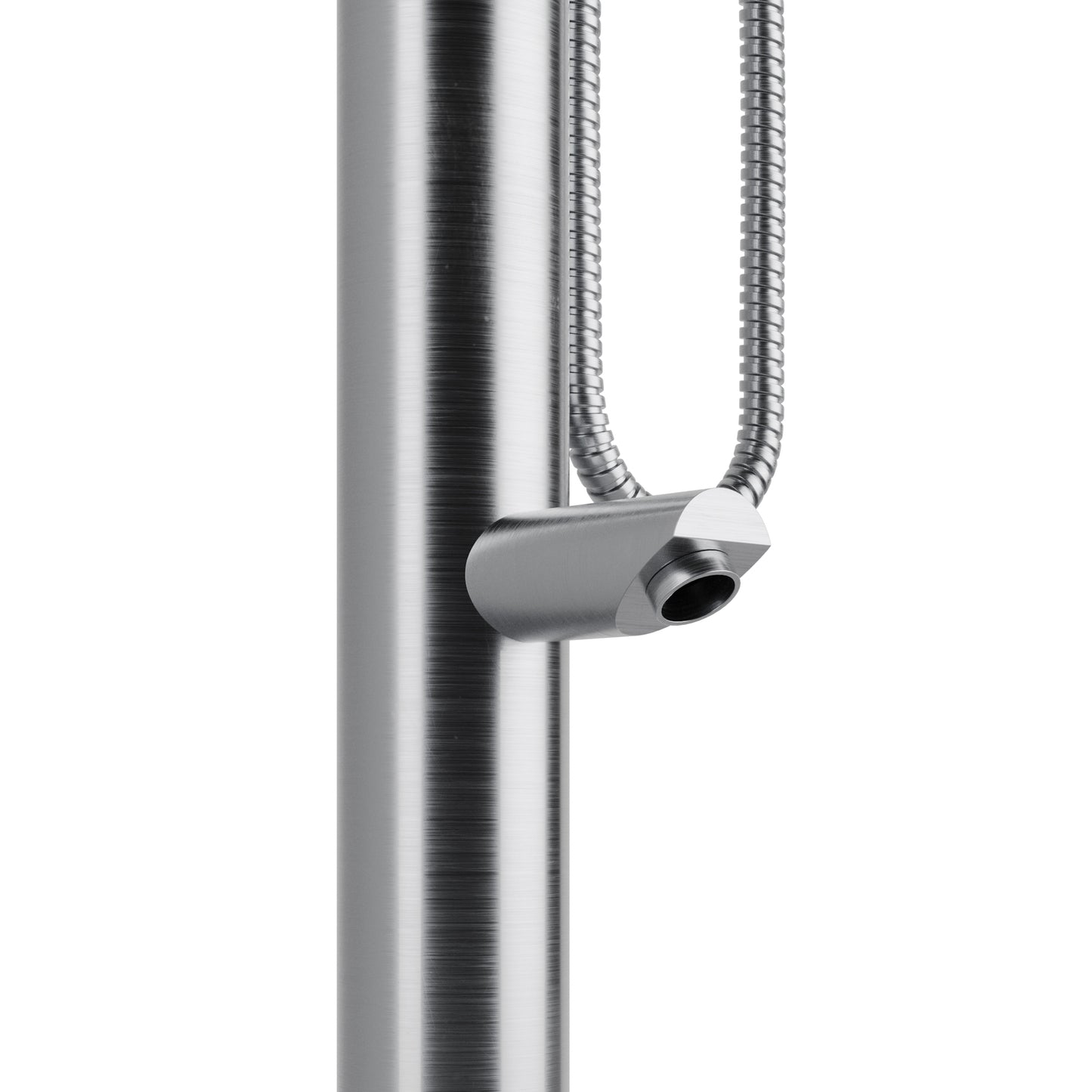Wave outdoor shower freestanding base plate