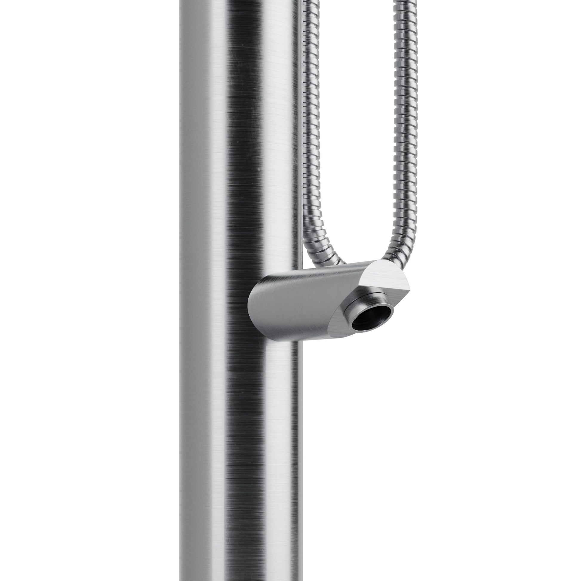 Wave outdoor shower freestanding base plate