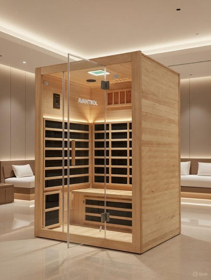 Nordic Glow Suite — AV3 Infrared Sauna & AL5000 Red Light