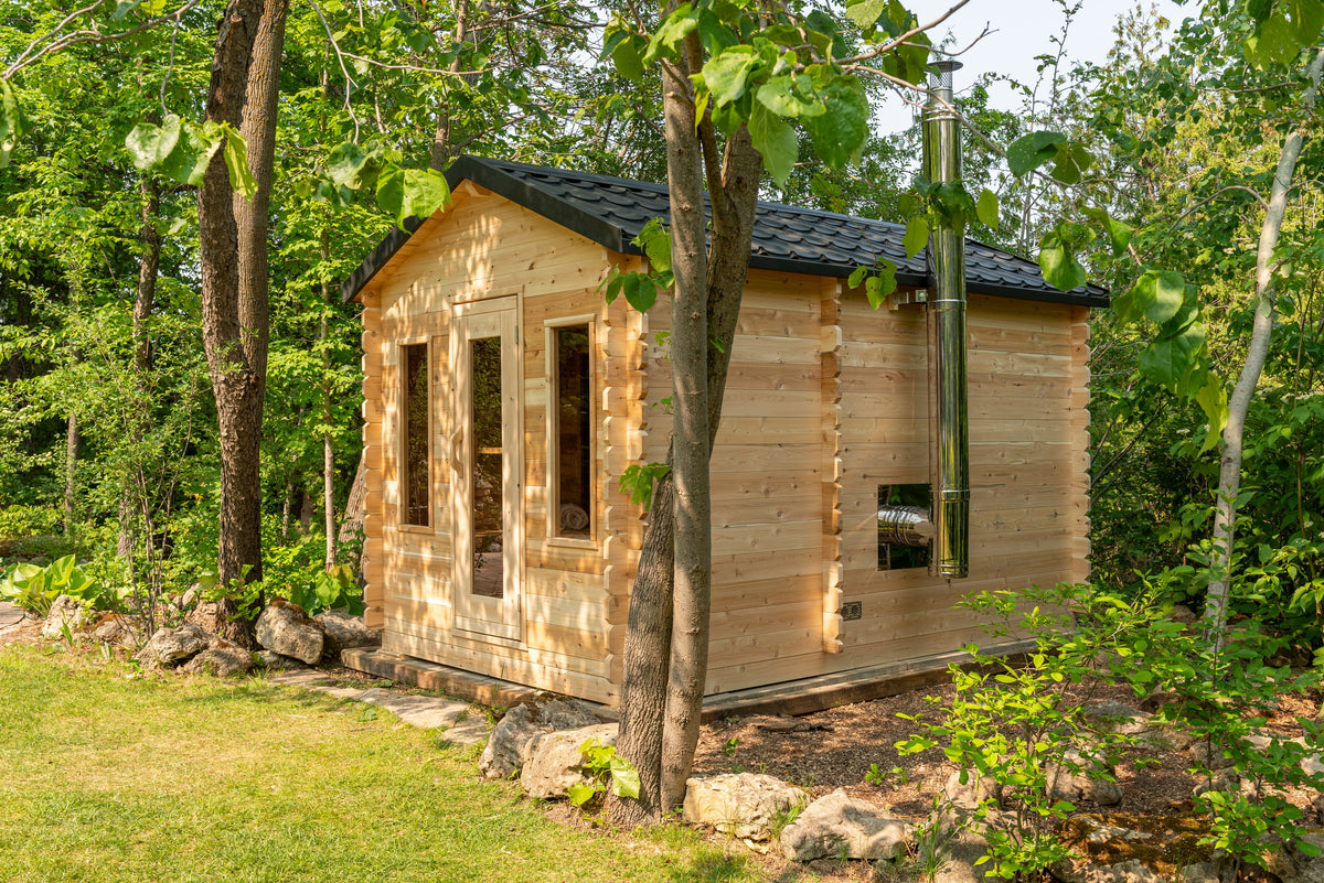 CT Georgian With Changeroom configuration front elevation showing both rooms